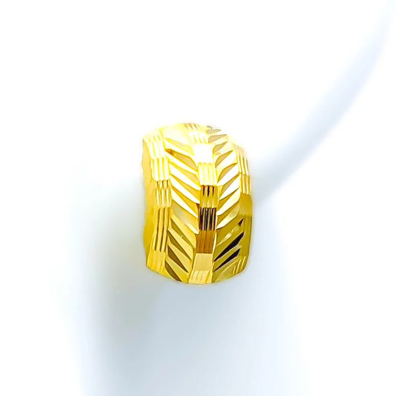Shop Comfortably at Home Personalized Bracelet Dynamic Classy 22k Gold Earrings
