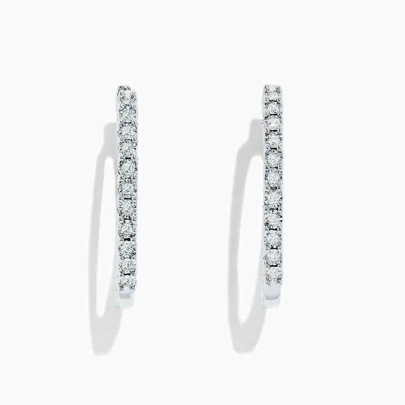 Shop Now, Save Big Bucks Vintage Locket 925 Sterling Silver Diamond Hoop Earrings, 0.24 TCW Shop Now, Save Big Bucks Vintage Locket 925 Sterling Silver Diamond Hoop Earrings, 0.24 TCW