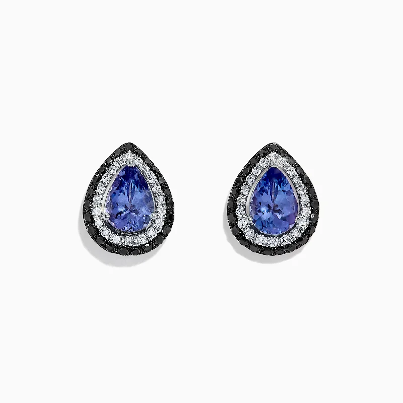 Flash Sale, Grab the Deals Fast Luxury Earrings Nahla Siri 14K Gold Tanzanite and Diamond Earrings, 1.54 TCW Flash Sale, Grab the Deals Fast Luxury Earrings Nahla Siri 14K Gold Tanzanite and Diamond Earrings, 1.54 TCW