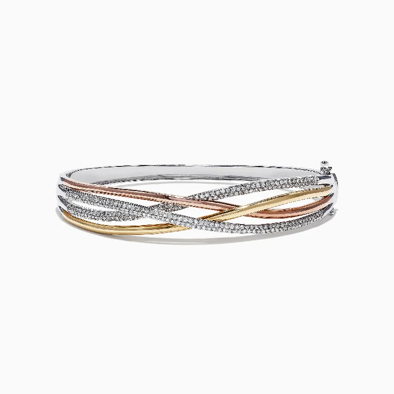 Shop Now, Save Big Bucks Opal Necklace Trio 14K Tri-Color Gold Diamond Crossover Bangle, 1.03 TCW Shop Now, Save Big Bucks Opal Necklace Trio 14K Tri-Color Gold Diamond Crossover Bangle, 1.03 TCW