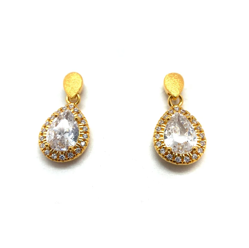 Exclusive Members - Only Sale Emerald Ring Elegant Pear Drop Earrings