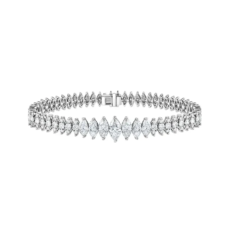 New Arrivals Minimalist Ring Eternity Marquise Diamond Bracelet