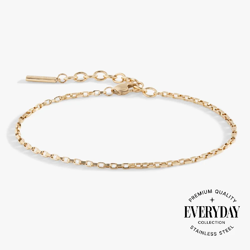 Massive Clearance Sale Stylish Bracelet Everyday Box Link Chain Bracelet