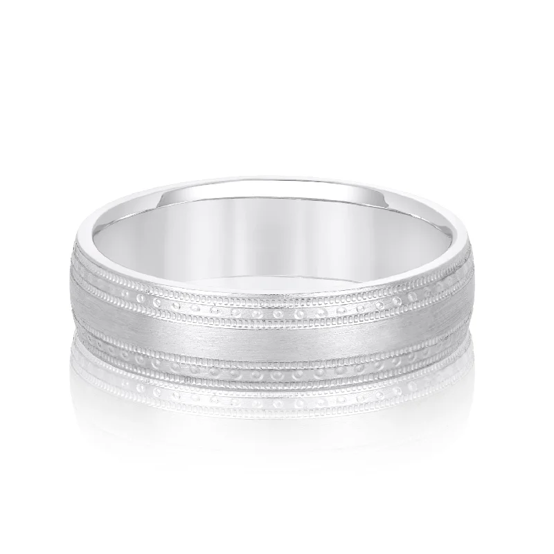 Exclusive Offers for Our Valued Customers Gold Chain Fancy Detailed Men's Wedding Band Exclusive Offers for Our Valued Customers Gold Chain Fancy Detailed Men's Wedding Band