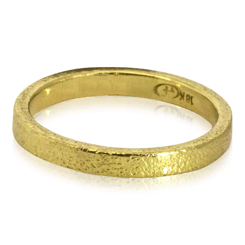 Season - End Clearance Cross Pendant Gold Flat Textured Band
