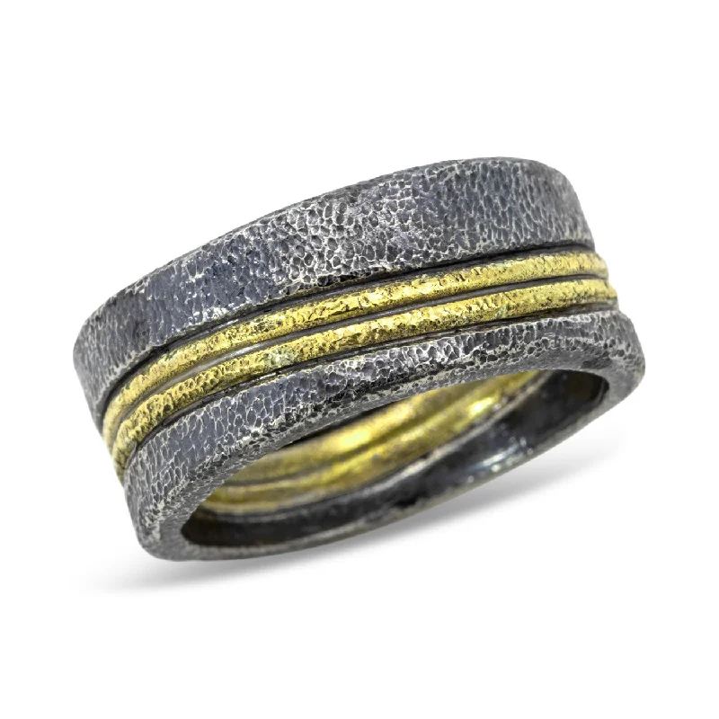Unbeatable Savings Await Adjustable Ring Flat Double Wave Band