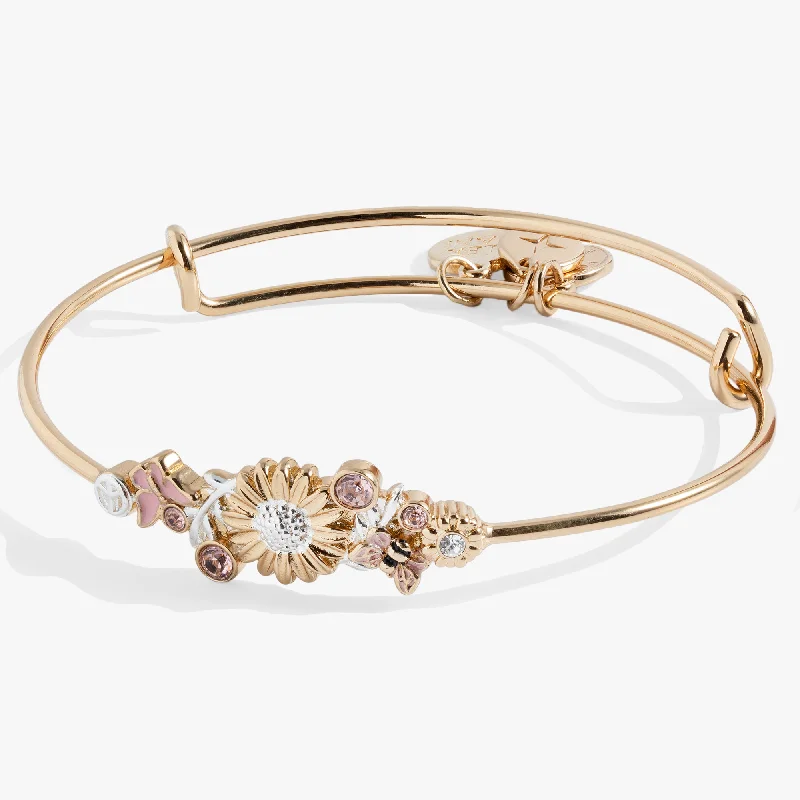 Flash Sale Luxury Bracelet Floral Bangle