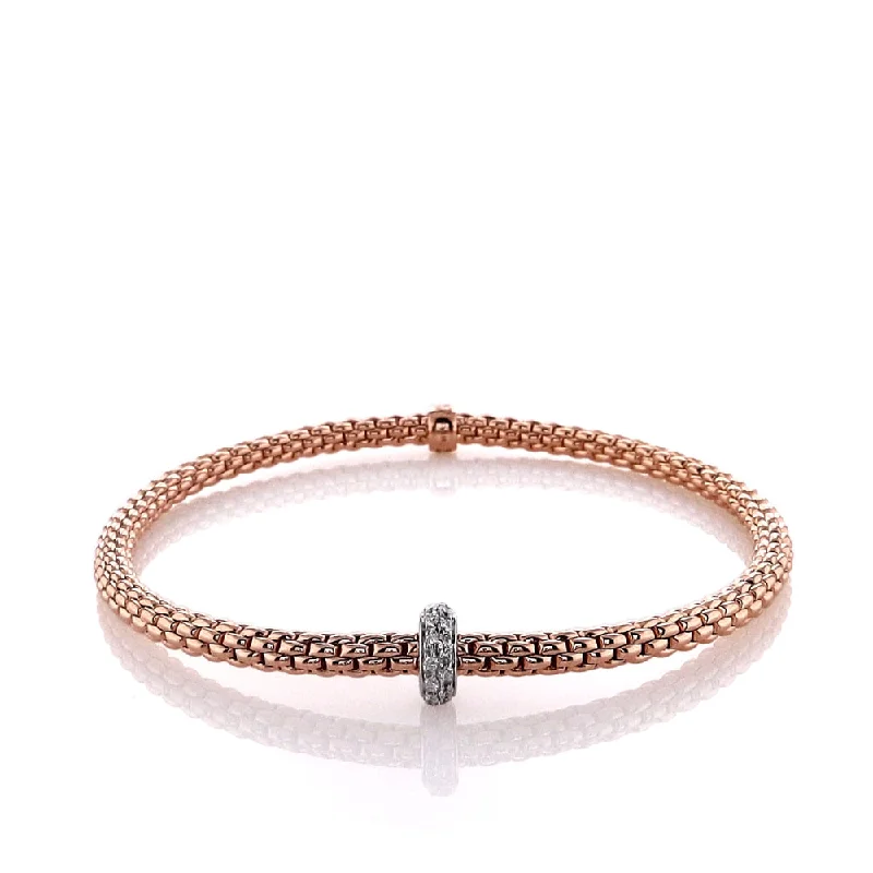 New Arrivals on Discount Gold Cuff Bracelet Fope 18k Two-Tone Prima Flex'it Diamond Bracelet - Medium New Arrivals on Discount Gold Cuff Bracelet Fope 18k Two-Tone Prima Flex'it Diamond Bracelet - Medium