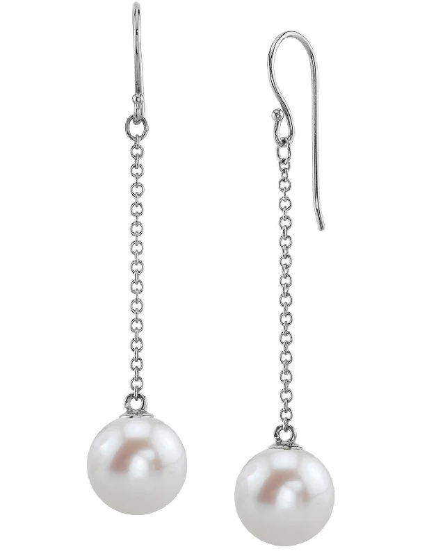 Flash Sale, Grab the Deals Fast Square Cut Ring Freshwater Pearl Sandra Earrings