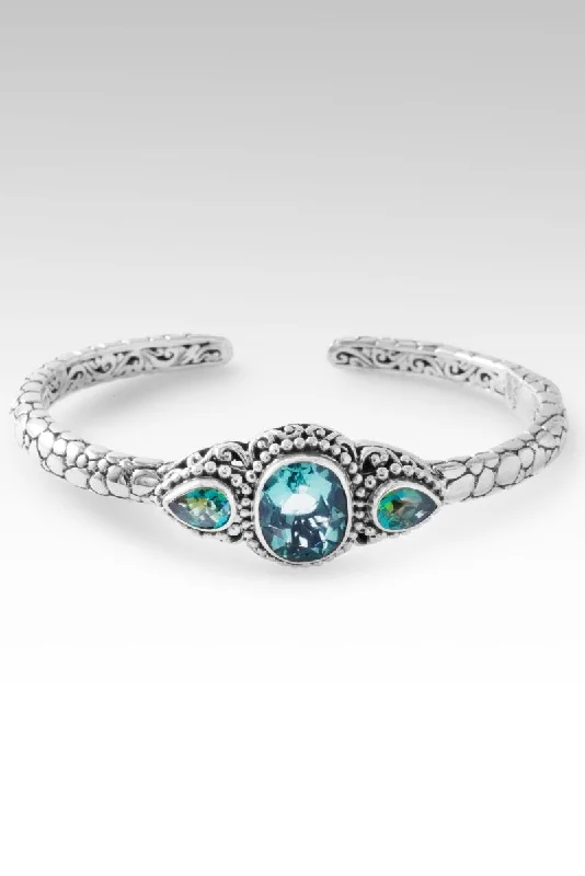 Limited - Edition Collections Now on Sale Pearl Necklace Graceful Presence Cuff™ in Teal Fluorite Limited - Edition Collections Now on Sale Pearl Necklace Graceful Presence Cuff™ in Teal Fluorite