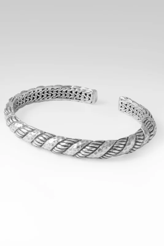 Unbeatable Savings Await Antique Bracelet Guidance Cuff™ in Hammered