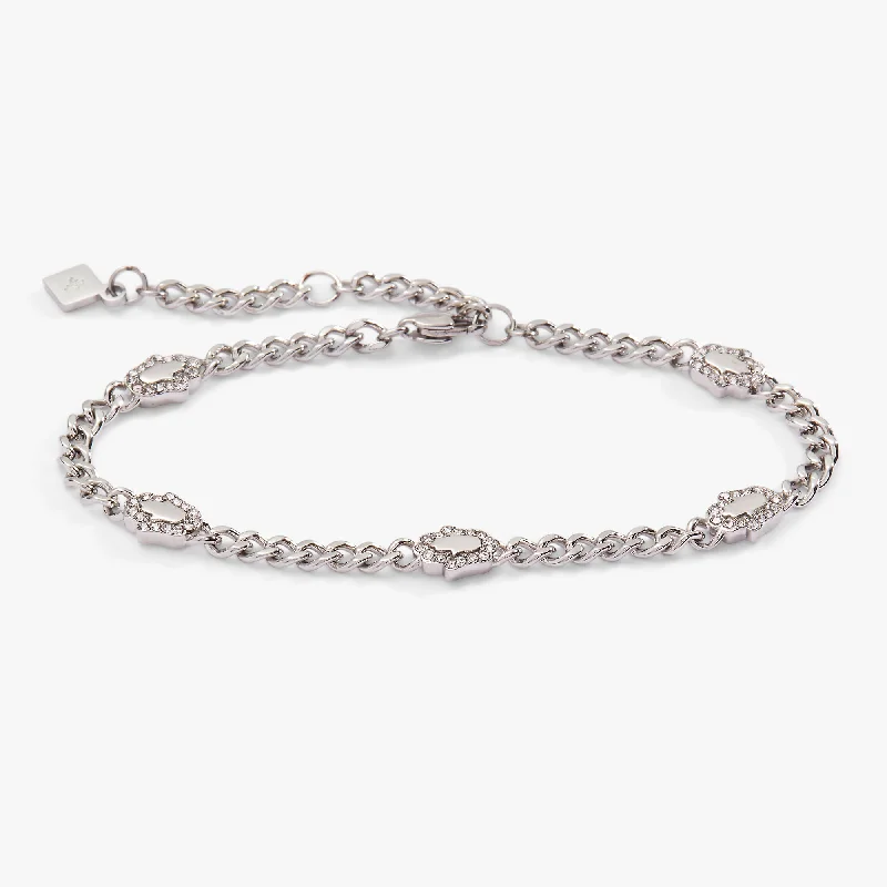 Limited Time, Unlimited Deals Personalized Jewelry Hamsa Curb Chain Bracelet