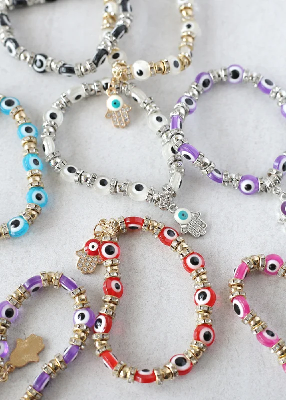 Exclusive Offers for Our Valued Customers Dainty Bracelet Hamsa Hand + Evil Eye Bracelet Exclusive Offers for Our Valued Customers Dainty Bracelet Hamsa Hand + Evil Eye Bracelet