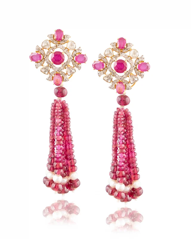 Exclusive Members - Only Sale Designer Necklace Hazel Polki And Diamond Tops
