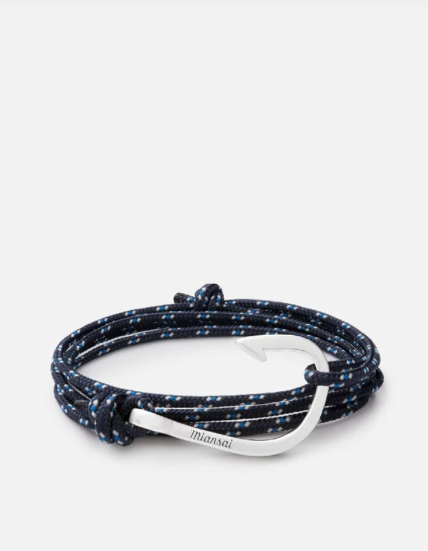 Black Friday - Style Deals All Week Long Wedding Band Hook Rope, Silver