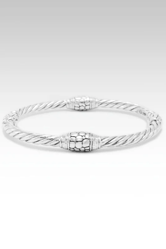 Shop Comfortably at Home Beaded Necklace Hopeful Heart Bangle™ in Watermark