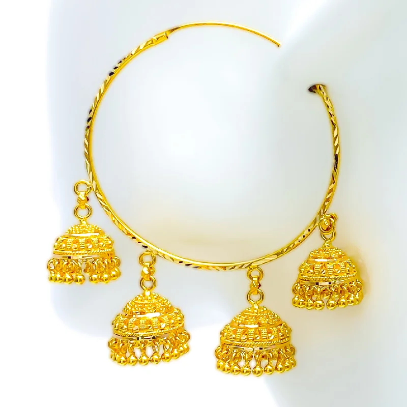 Limited - Edition Collections Now on Sale Tennis Bracelet Iconic Lustrous Multi Chandelier 22K Gold Bali Earrings Limited - Edition Collections Now on Sale Tennis Bracelet Iconic Lustrous Multi Chandelier 22K Gold Bali Earrings