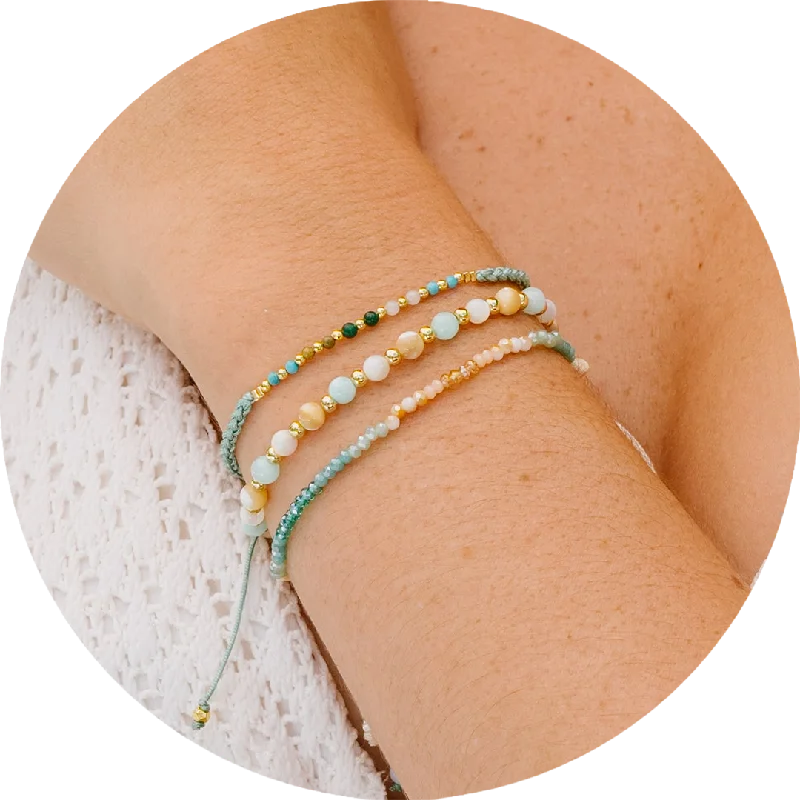 Exclusive Members - Only Sale White Gold Necklace Imagination & Inner Peace 4mm Bracelet Stack Exclusive Members - Only Sale White Gold Necklace Imagination & Inner Peace 4mm Bracelet Stack