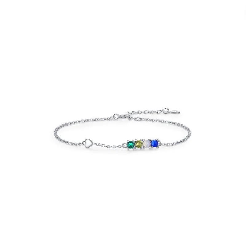 Black Friday - Style Deals All Week Long Elegant Earrings IRIS Dazzling Diamonds Sterling Silver Bracelet