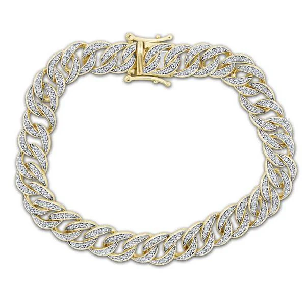 Exclusive Offers for Our Valued Customers Cuff Bracelet 10kyg Yellow Gold 1.63 ctw Rope Bracelet Exclusive Offers for Our Valued Customers Cuff Bracelet 10kyg Yellow Gold 1.63 ctw Rope Bracelet