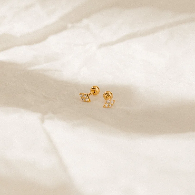 Big Savings, Big Smiles Gold Necklace Jocelyn Diamond Studs