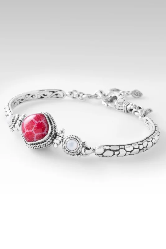 Clearance Sale Ruby Necklace Joyful Bracelet™ in Red Indonesian Coral