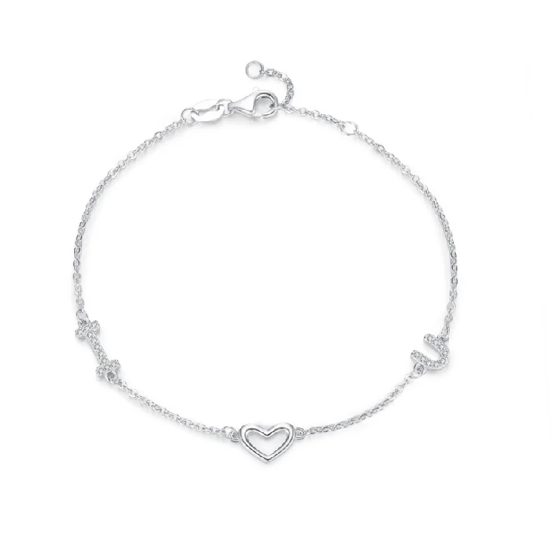 Exclusive Members - Only Sale Beaded Bracelet JULIET Love Note Sterling Silver Bracelet