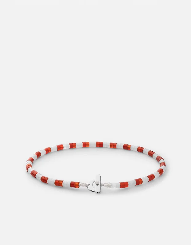 Clearance Sale, Steal Great Bargains Luxury Earrings Kai Carnelian Bracelet, Sterling Silver Clearance Sale, Steal Great Bargains Luxury Earrings Kai Carnelian Bracelet, Sterling Silver