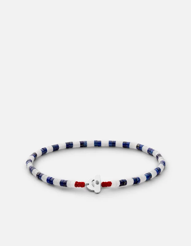 Flash Sale, Grab the Deals Fast Handmade Jewelry Kai Lapis Bracelet, Sterling Silver Flash Sale, Grab the Deals Fast Handmade Jewelry Kai Lapis Bracelet, Sterling Silver