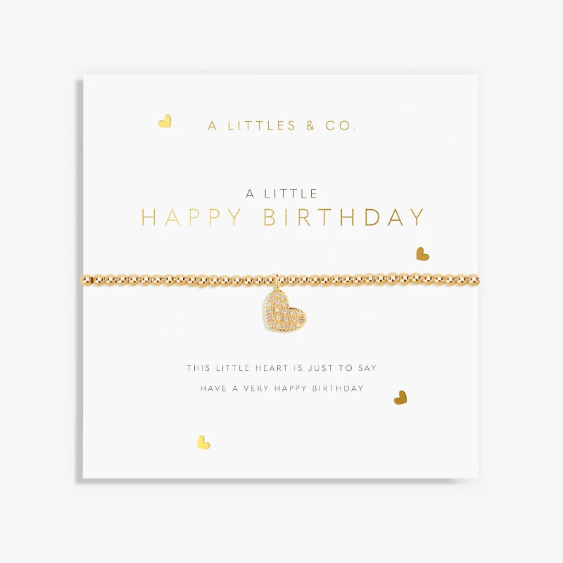Don't Miss Your Chance Wedding Band KATIE LOXTON HAPPY BIRTHDAY BRACELET