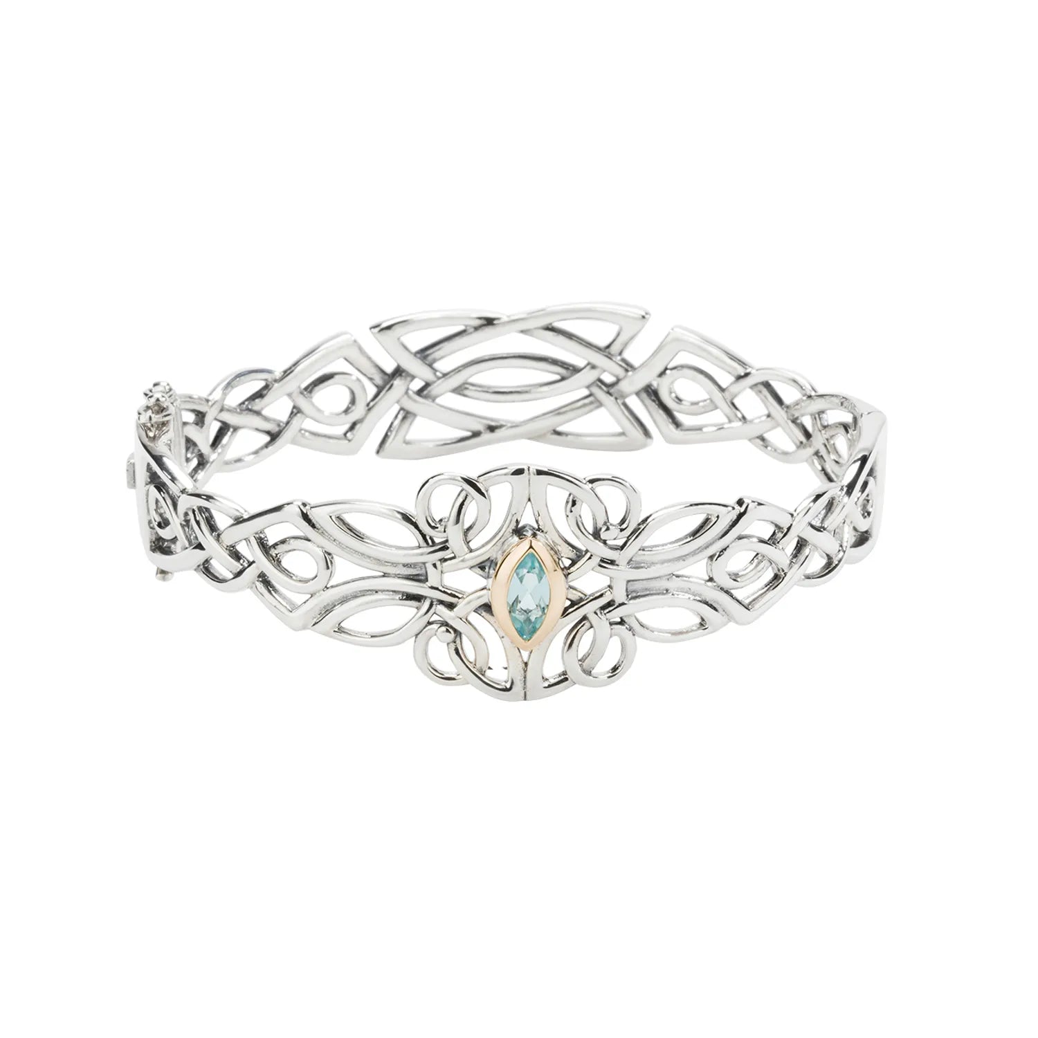 Huge Discounts, Unbeatable Offers Cuff Bracelet Keith Jack Sterling Silver + 10k Blue Topaz Guardian Angel Bangle Huge Discounts, Unbeatable Offers Cuff Bracelet Keith Jack Sterling Silver + 10k Blue Topaz Guardian Angel Bangle