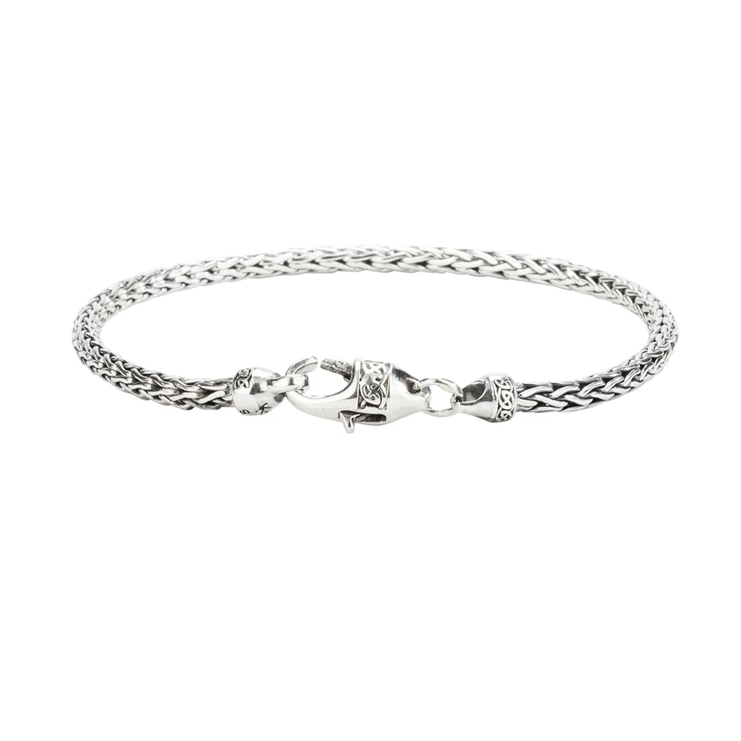 Huge Discounts, Unbeatable Offers Layered Necklace Keith Jack Sterling Silver Dragon Weave 3mm round Bracelet