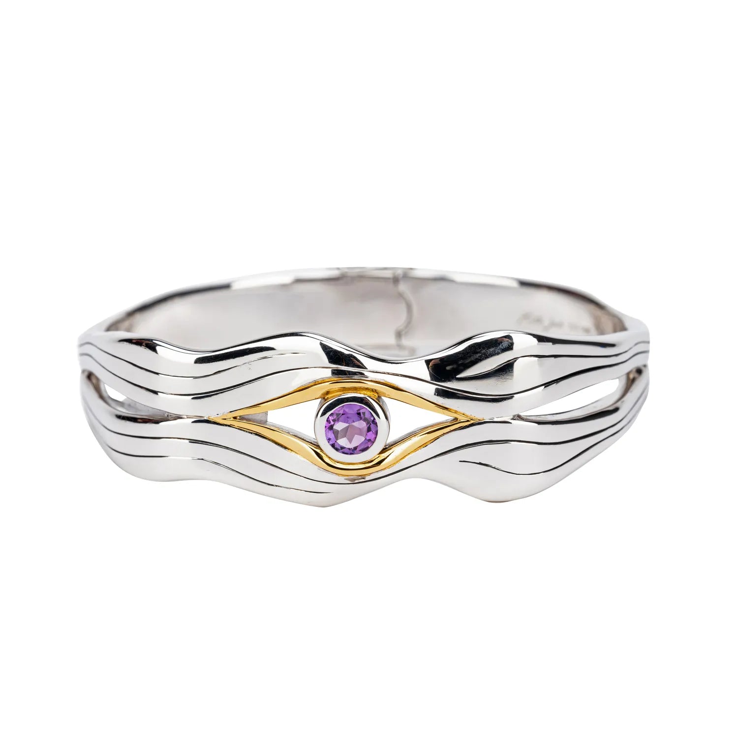 Limited Time, Unlimited Deals Adjustable Bracelet Keith Jack Sterling Silver Rhodium + 10k Amethyst Rocks 'n Rivers Bangle Limited Time, Unlimited Deals Adjustable Bracelet Keith Jack Sterling Silver Rhodium + 10k Amethyst Rocks 'n Rivers Bangle