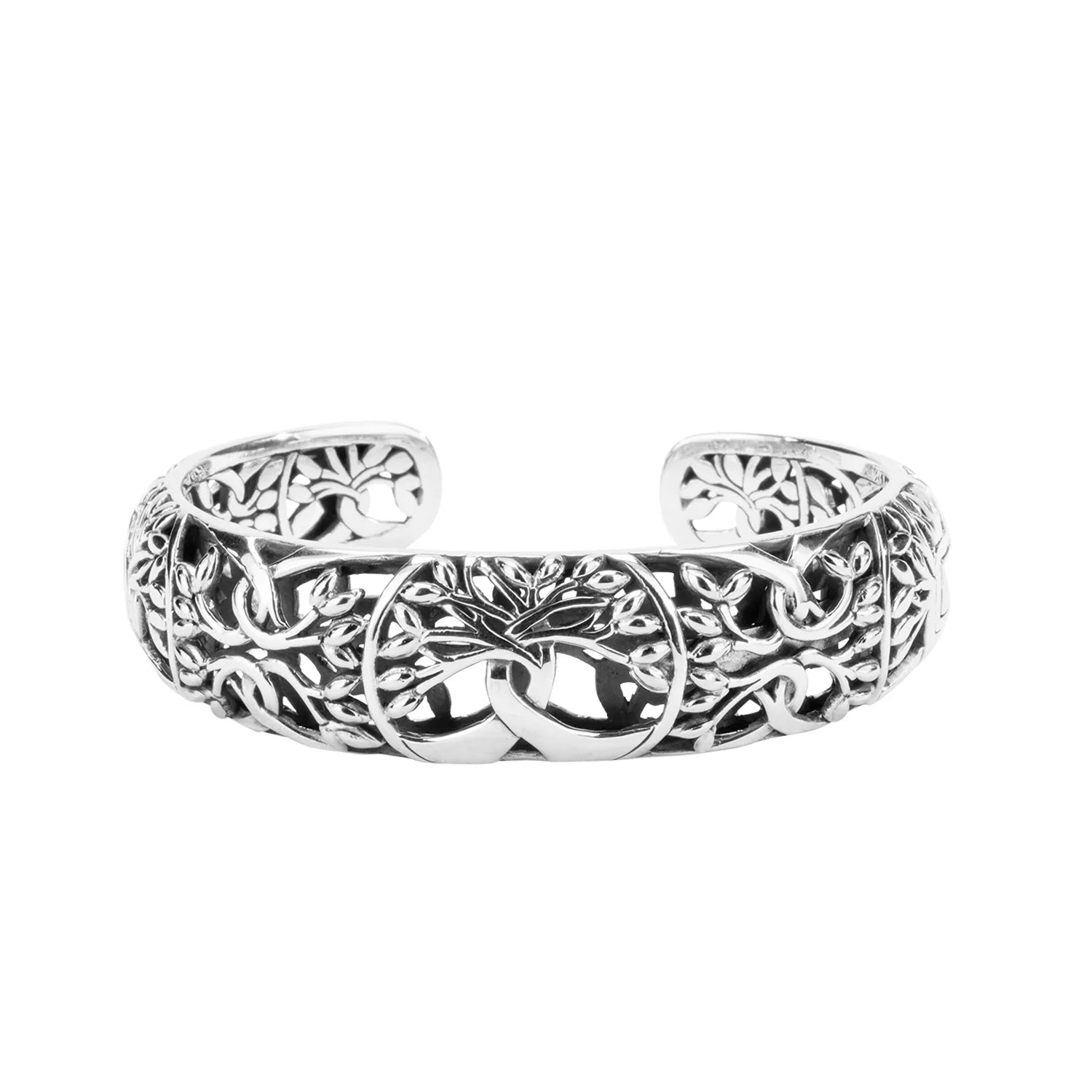 Clearance Sale Dainty Necklace Keith Jack Sterling Silver Tree of Life Bangle