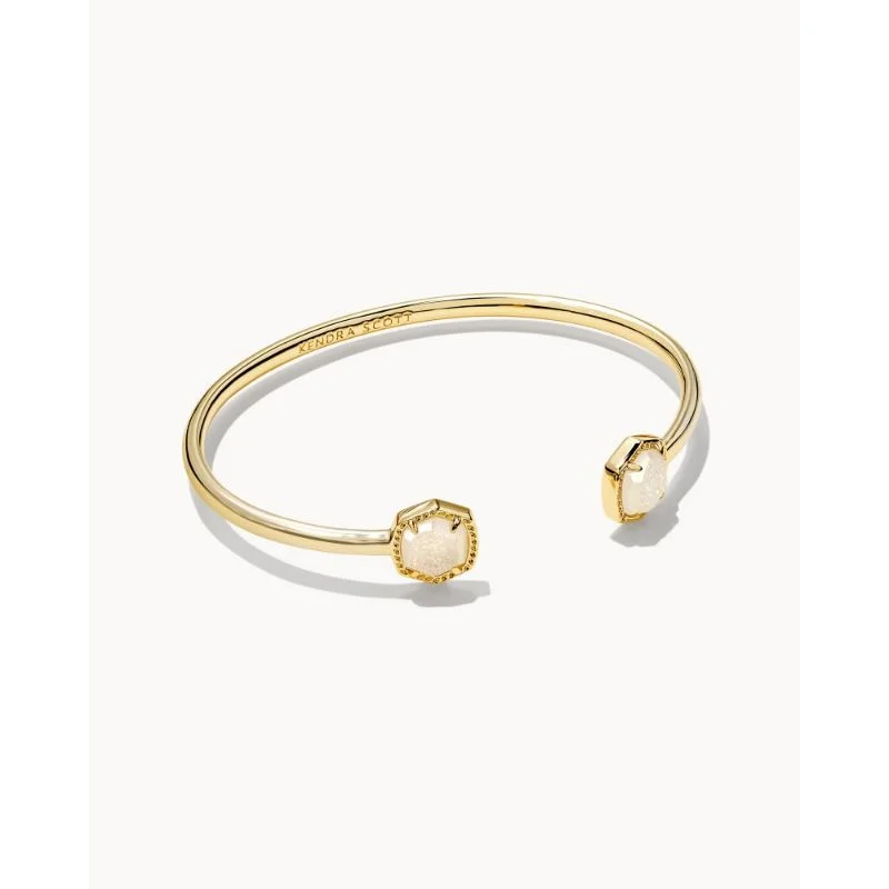 Huge Discounts, Unbeatable Offers Wedding Bracelet Kendra Scott Davie Cuff Bracelet in Gold Iridescent Drusy Huge Discounts, Unbeatable Offers Wedding Bracelet Kendra Scott Davie Cuff Bracelet in Gold Iridescent Drusy
