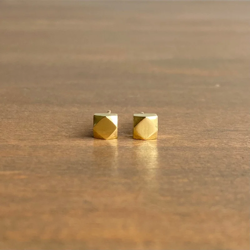 Limited Time, Unlimited Deals Luxury Earrings Large Faceted Stud Earrings