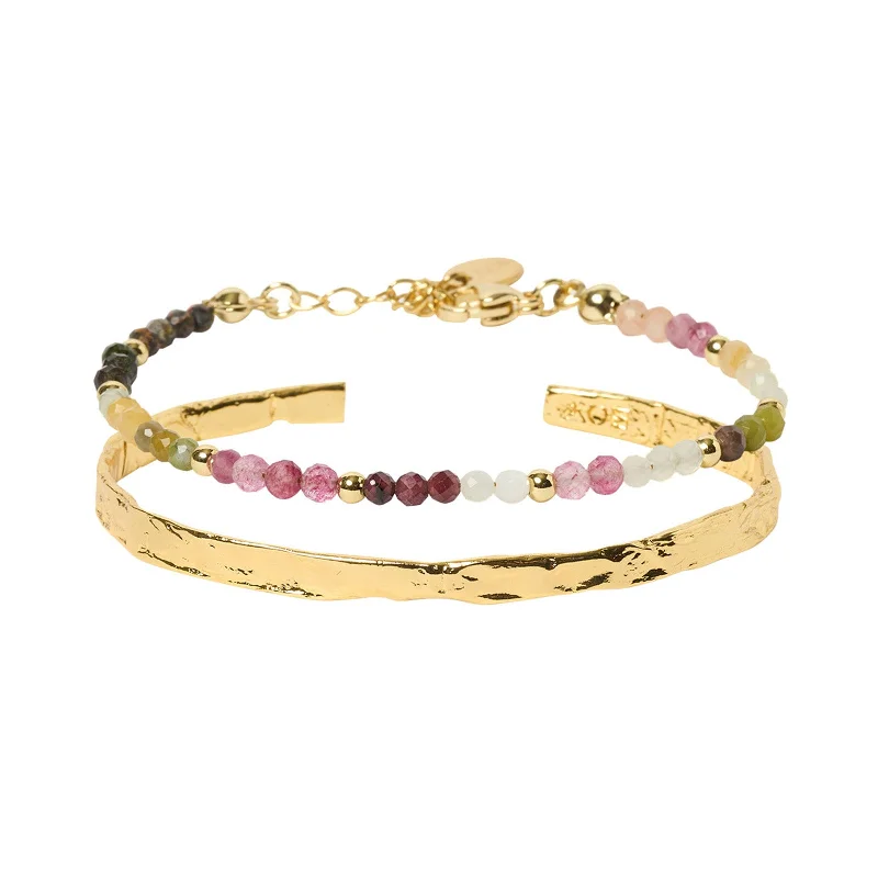 Limited - Edition Collections Now on Sale Sterling Silver Lavender Bracelet Stack