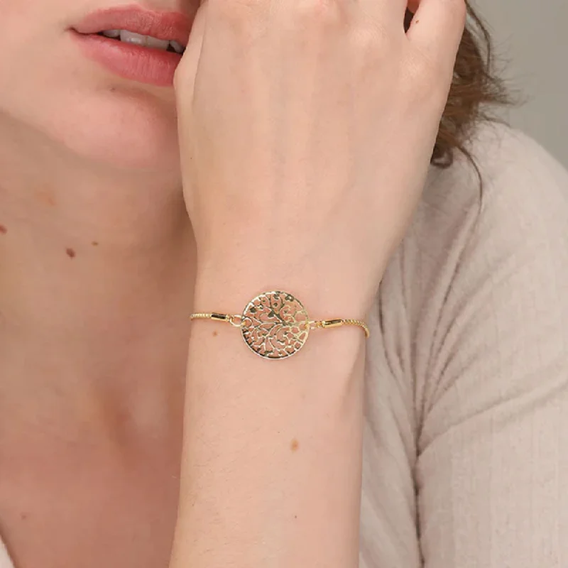 Black Friday - Style Deals All Week Long Gold Earrings Life Charm Bracelet