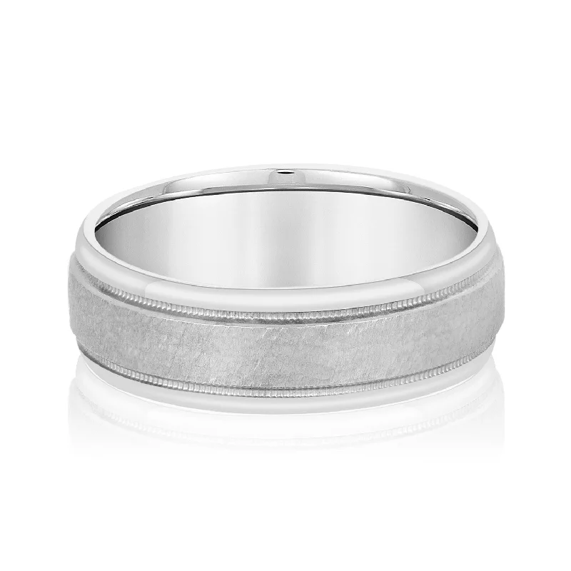 Black Friday - Style Deals All Week Long Personalized Necklace Light Hammer Finished Beveled Edge Men's Band Black Friday - Style Deals All Week Long Personalized Necklace Light Hammer Finished Beveled Edge Men's Band
