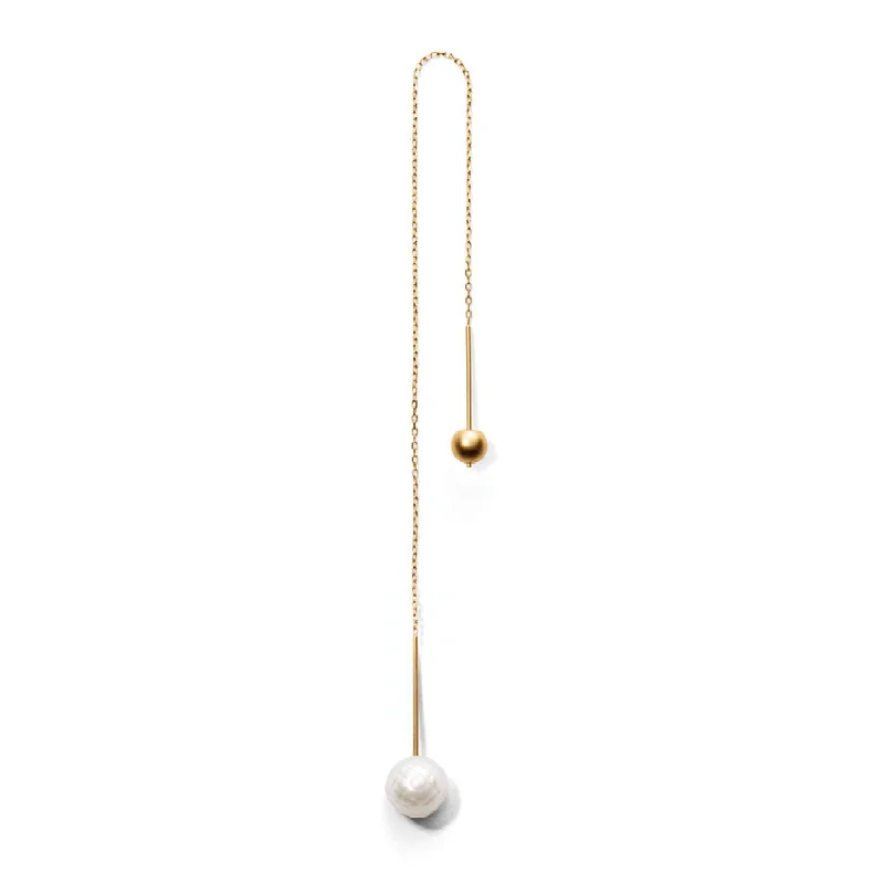 New Arrivals on Discount Sun Pendant Miss Eglobe Gold Medium White Facetted Pearl Earring New Arrivals on Discount Sun Pendant Miss Eglobe Gold Medium White Facetted Pearl Earring