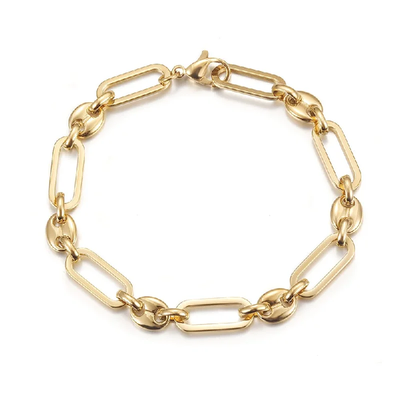 Shop Comfortably at Home Everyday Jewelry Link and Puff Bracelet
