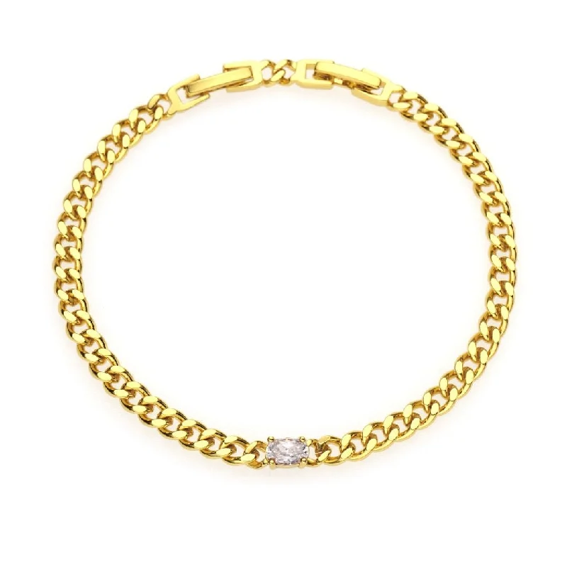 Limited Time, Unlimited Deals Choker Necklace Link Goddess Bracelet Yellow Gold
