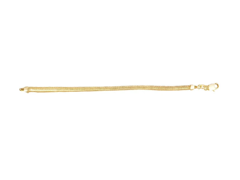 New Arrivals on Discount Fashion Ring Liquid Gold Bracelet