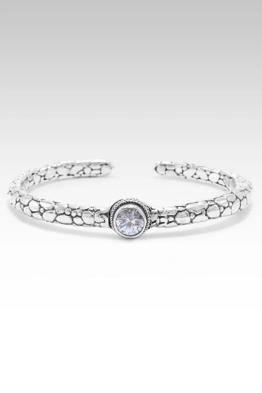 Limited - Edition Collections Now on Sale Unique Earrings Love One Another Cuff™ in Moissanite
