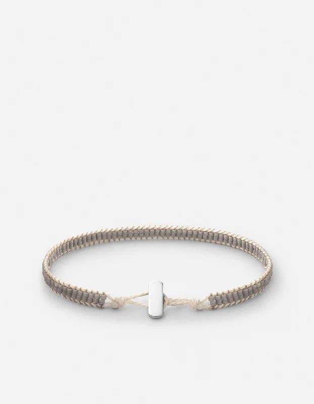 Massive Clearance Sale Elegant Pendant Lowe Double Bracelet, Sterling Silver