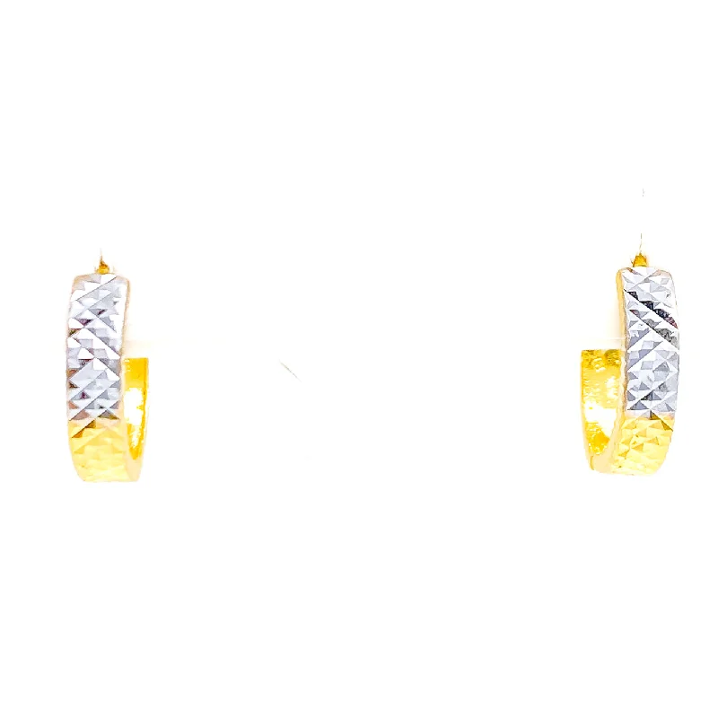 Limited Time, Unlimited Deals Elegant Earrings Luscious Shimmering 22k Gold Bali