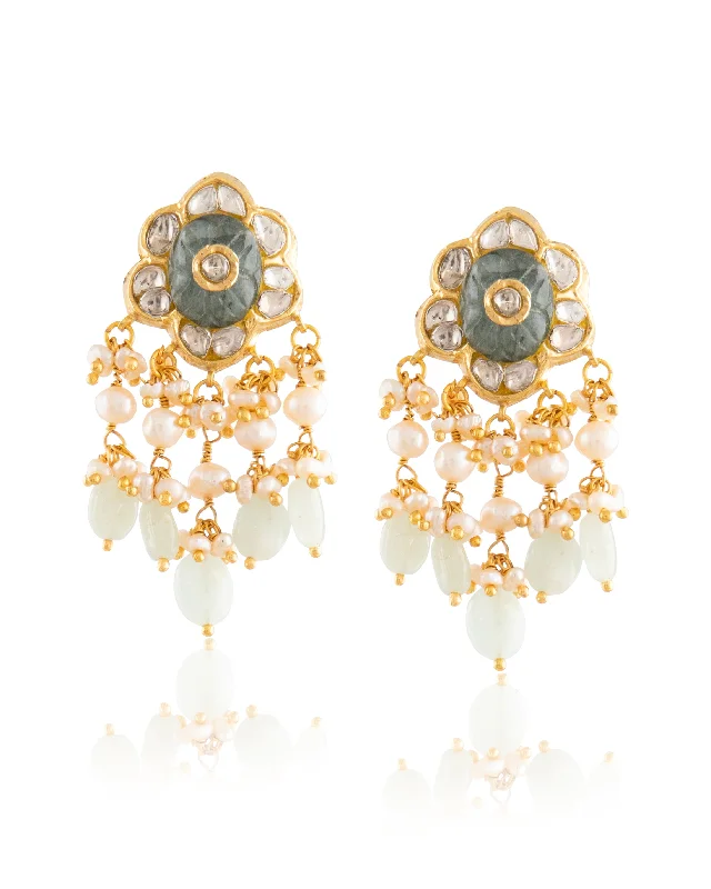 Big Savings, Big Smiles Large Hoop Earrings Mayuri Polki Tops