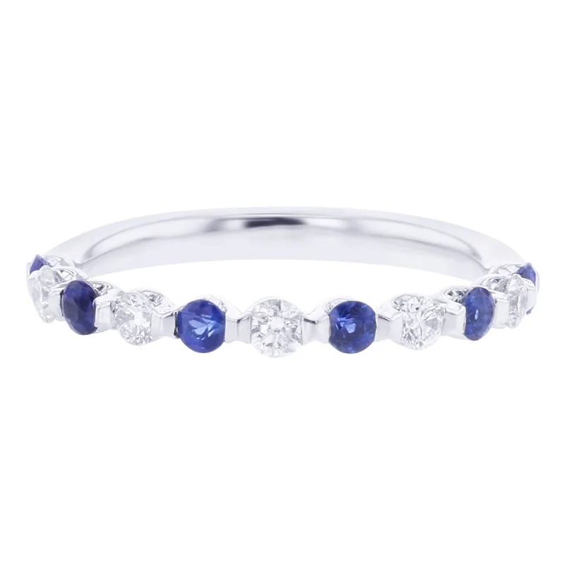 Clearance Sale, Steal Great Bargains Dainty Ring Mazarine Sapphire and Diamond Ring Clearance Sale, Steal Great Bargains Dainty Ring Mazarine Sapphire and Diamond Ring