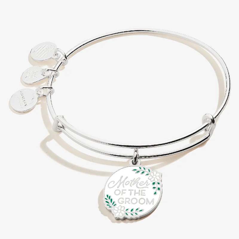 Don't Miss Your Chance Unique Pendant 'Mother of the Groom' Charm Bangle
