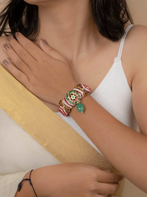 Huge Discounts, Unbeatable Offers Unique Earrings Multicolor Gold Plated Mishr Bracelet - MR-BRAC22MA Huge Discounts, Unbeatable Offers Unique Earrings Multicolor Gold Plated Mishr Bracelet - MR-BRAC22MA
